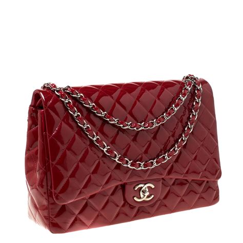 vintage chanel red quilted flap bag|Chanel classic flap bag small.